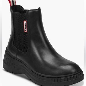 Hunter Neveah Slip-On Waterproof Chelsea
Booties Size 8